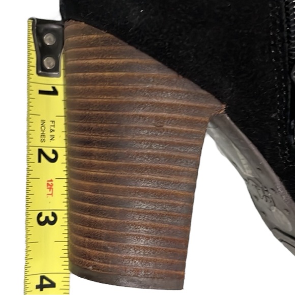 bin 3c Lucky Women's Lk-Latonya Boot Leather size 6.5 worn once - Picture 5 of 9